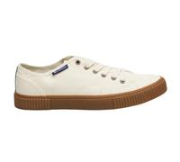Ben Sherman Mens Canvey Trainers Ecru Canvas 11