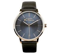 Ben Sherman Black Strap Blue Sunray Dial Gents Watch BS099UB - Stainless Steel / Mineral Glass