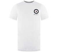 Ben Sherman Chest Target Short Sleeve Mens White T-Shirt 0076261N_WHITE