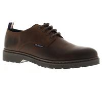 Ben Sherman Mens Dave Leather Shoes Dark Brown 11