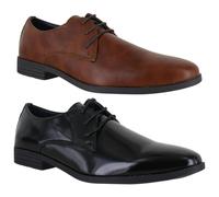 Ben Sherman Derek Mens Smart Formal Lace Up Shoes - Dark Tan - UK 10 / EU 44