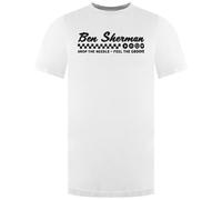 Ben Sherman Feel The Groove Short Sleeve Mens White T-Shirt 1012965_WHITE