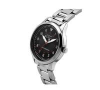 Ben Sherman Kids Watch and Wallet Gift Set, Kids Wristwatch with Black Dial and Stainless Steel Bracelet with Matching Wallet BSK005BSMG - 2 Year Warranty