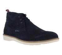 Ben Sherman Mens Hampton Chukka Boots Navy Suede 9