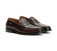 Ben Sherman Hester Leather Mens Brown Loafers - Size UK 7