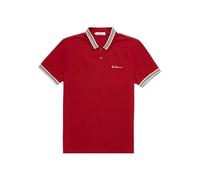 Ben Sherman House Collar Polo Shirt Burgundy 5XL