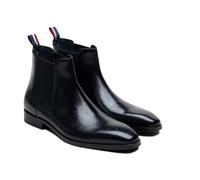 Ben Sherman Kendrick Leather Mens Black Boots - Size UK 11