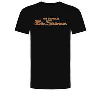 Ben Sherman Large Logo Short Sleeve Mens Black T-Shirt 0076268N_BLACK