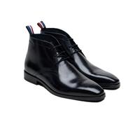 (, ) Ben Sherman London Brush Off Leather Men's Black Boots