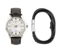 Ben Sherman Men's Analog Quartz Watch with Faux Leather Strap BS092BG
