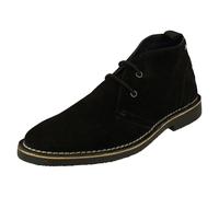 Mens Ben Sherman 'Logan Mod' Black Suede Leather Casual Desert Boots