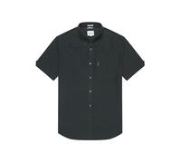 Ben Sherman Mens Big Size Short Sleeve Organic Cotton Oxford Shirt (65095) in Dark Green in 3XL