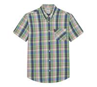 Ben Sherman Men's Big SizeWindow Check Short Sleeve Shirt 75937, 2XL-5XL, 2 Col