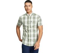 Ben Sherman Mens Block Check Short Sleeved Shirt Forest 3XL