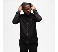 Ben Sherman Men's Long Sleeve Zip Up Lounge Hoodie Sweatshirt in Black Hooded, L