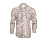 Ben Sherman Mens Button-Down Collar Oxford Shirt, Long Sleeved, Regular Fit