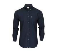 Ben Sherman Signature Oxford Long Sleeve Shirt Grey S Men