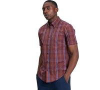 Ben Sherman Mens Checked Shirts (UK, Alpha, L, Regular, Regular, Dark Wine)