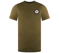 Ben Sherman Men's Chest Target Khaki T-Shirt | Size: Medium Ben Sherman Khaki M