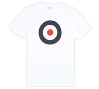 Ben-Sherman Mens Classic Cotton Target T-Shirt 59935 - White