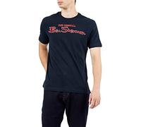 Ben Sherman Mens Dark Navy Short Sleeve T-Shirt LGE