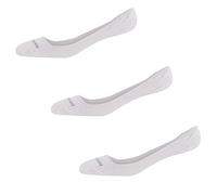 Ben Sherman Men's Designers Cotton Socks 3 Pairs of Invisible Low Cut Trainer Liner, White, One Size (Pack of 3)