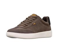 Ben Sherman Men's Glasgow Classic Sneaker, Coffee/Black/Whisper White/Dark Brown, 10 UK
