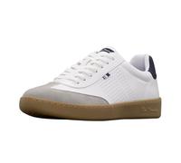 Ben Sherman Men's Glasgow Sneaker, White/Gum/Navy, 6 UK