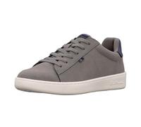 Ben Sherman Men's Hampton Fashion Sneaker, Charcoal/Navy/Whisper White, 9 UK