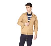 Ben Sherman Mens Harrington Jacket Lightweight Cotton Signature Script Logo