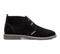 Ben Sherman Mens Hemmings Suede Chukka Boots Black 10