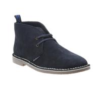 Ben Sherman Hunt Lace-Up Blue Suede Leather Mens Shoes BEN3044 S13