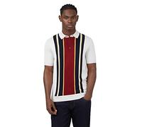 Ben Sherman Mens Ivory Knitwear