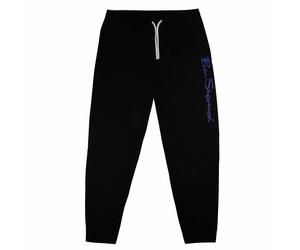 Ben Sherman Mens Large Logo Joggers Various Colours 5059508105293 - Black Cotton - Size Large