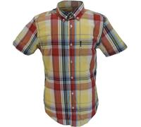 Ben Sherman Mens Large Oversize Check Shirt (UK, Alpha, L, Regular, Regular, Zest)
