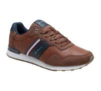 Ben Sherman Mens Owen Stripe Trainers - Tan/Mixed - 8