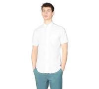 Ben Sherman Mens Oxford White Casual Button Up Shirt