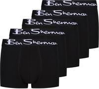 Ben Sherman Mens Poderick 5 Pack Boxer Shorts