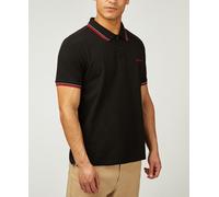 Ben Sherman Mens Polo Shirt Casual Plain Cotton Short Sleeve Top Mod Classic