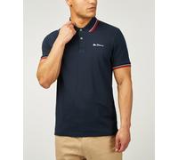 Ben Sherman Mens Polo Shirt Casual Plain Cotton Short Sleeve Top Mod Classic