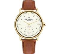 Ben Sherman Mens Quartz Watch, Analogue Classic Display and Leather Strap WB033TG