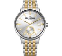 Ben Sherman Mens Quartz Watch, Analogue Classic Display and Stainless Steel Strap WB071GSM