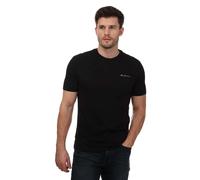 Ben Sherman Men's Script Logo T-Shirt in Black