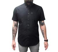 Ben Sherman Men's Short Sleeve Oxford Shirt in White | 100% cotton, Chest pocket, Short sleeves, Oxford weave, Button-down collar, Smart casual shirt