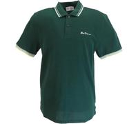 Ben Sherman Men's Signature 100% Cotton Polo Shirt (UK, Alpha, XL, Regular, Regular, Forest Green)