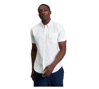 Ben Sherman Men's Signature Oxford Short-Sleeved Shirt in White | Size: Medium Ben Sherman White M