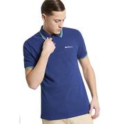 Ben Sherman Men's Signature Pique Polo T-Shirt, 100% Organic Cotton, Regular Fit (Royal.) L