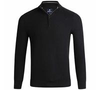 Ben Sherman Men's Sweater - Casual Cozy Pullover Quarter Zip Sweater for Men (S-XL), Black, Medium
