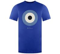 Ben Sherman Men's Target Blue T-Shirt | Size: Medium Ben Sherman Blue M