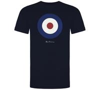 Ben Sherman Men's Target Navy T-Shirt | Size: Medium Ben Sherman Navy M